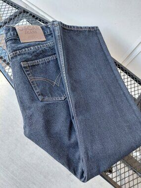 Oscar Jeans Dark Navy Blue Straight Bootcut Denim Men’s 32x30 Rugged Workwear